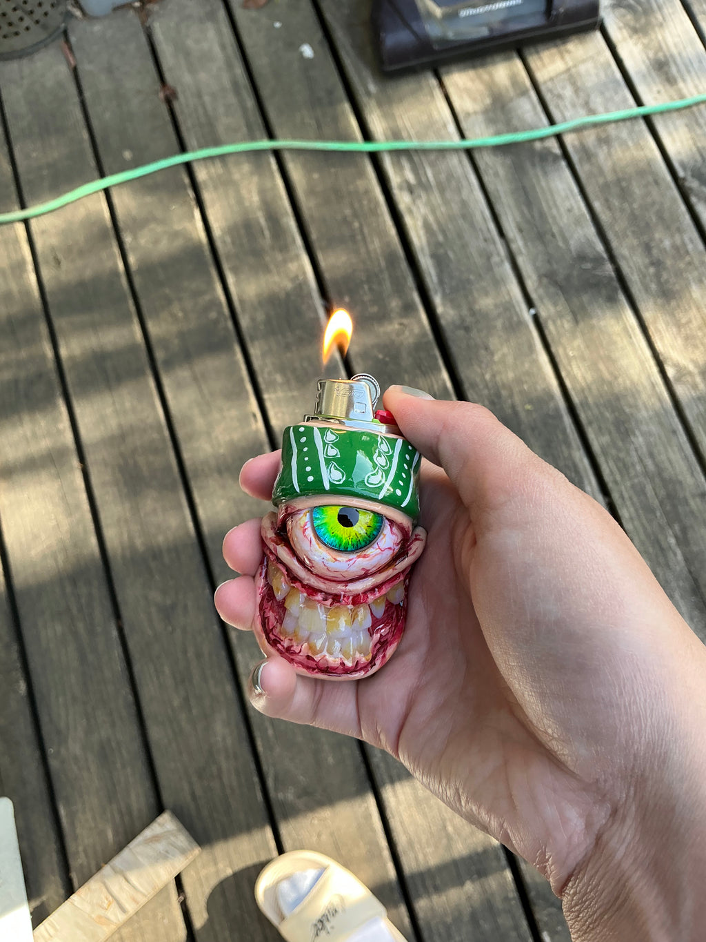 Grove street inspired monster lighter case