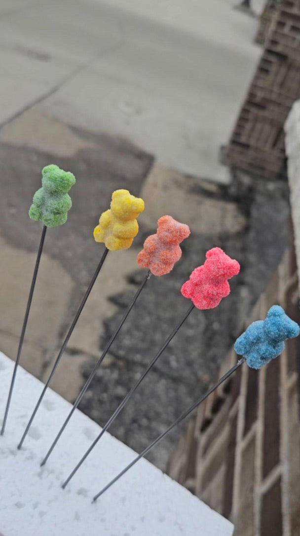 Sour Gummy bear poker
