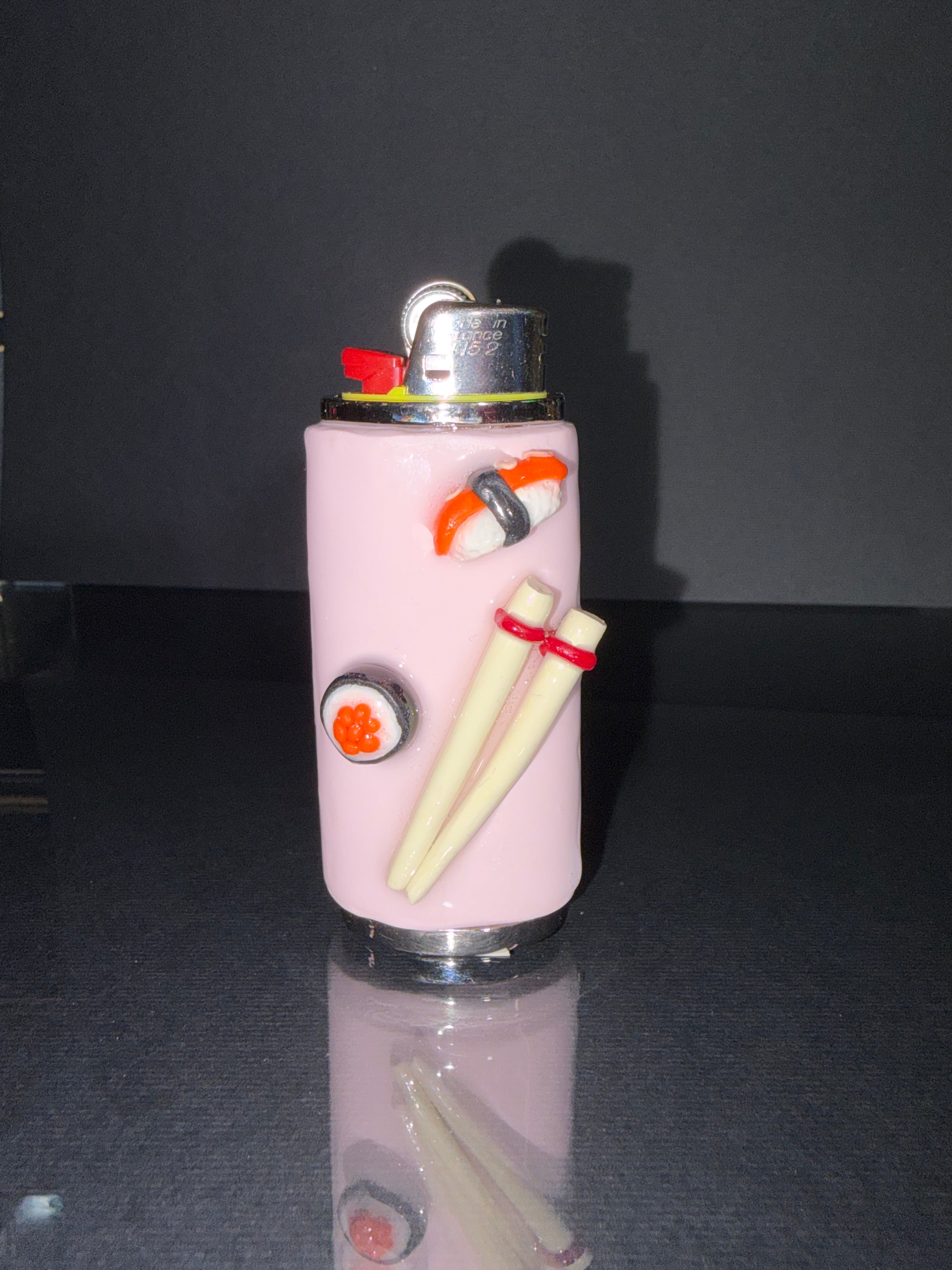 Sushi kawaii lighter case