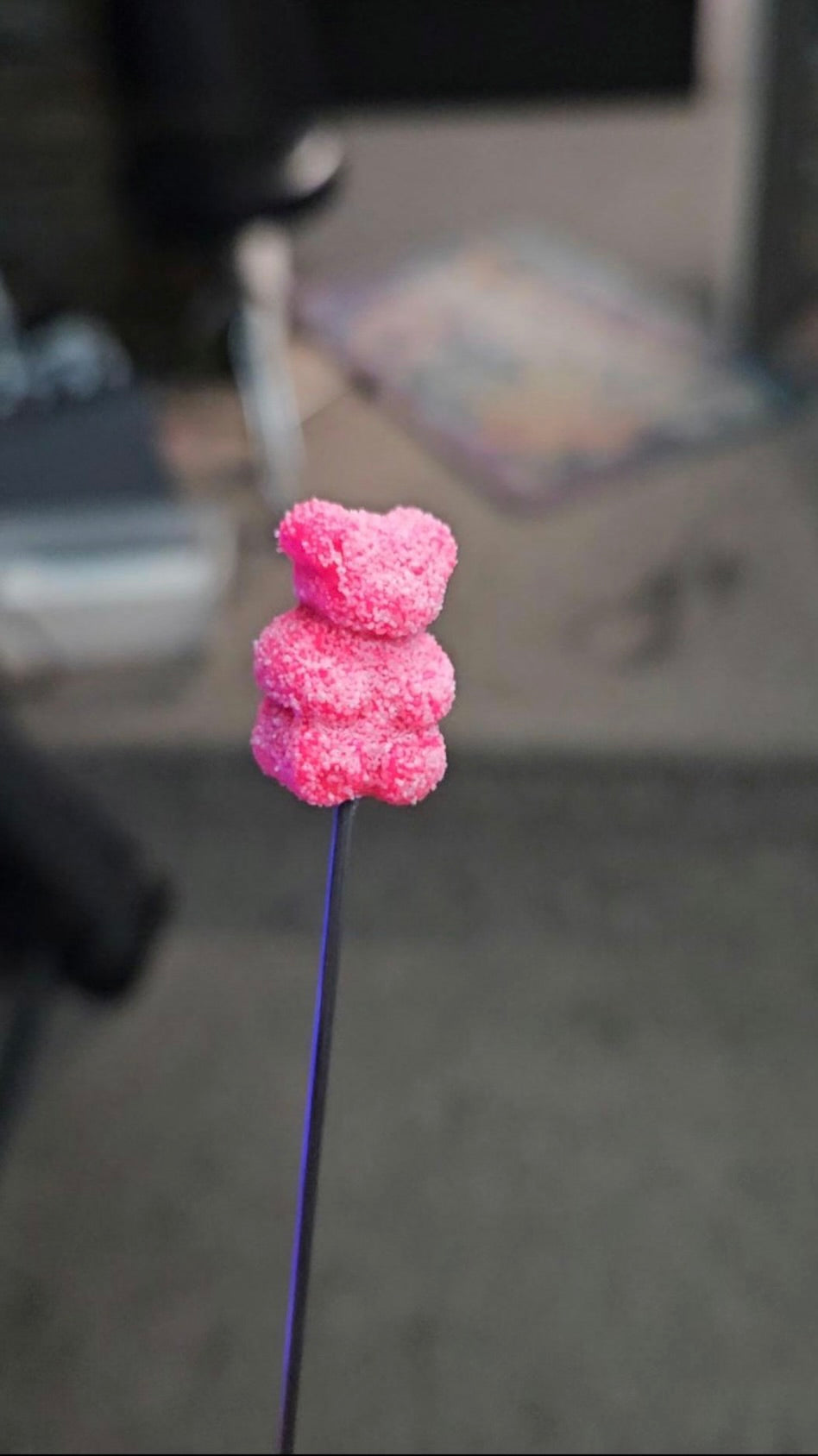Sour Gummy bear poker