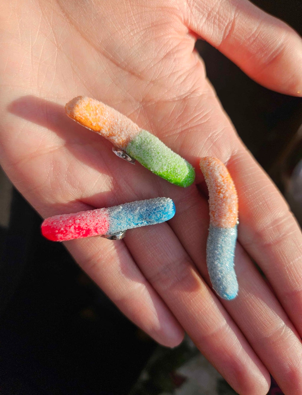 Sour Gummy Worm Magnets
