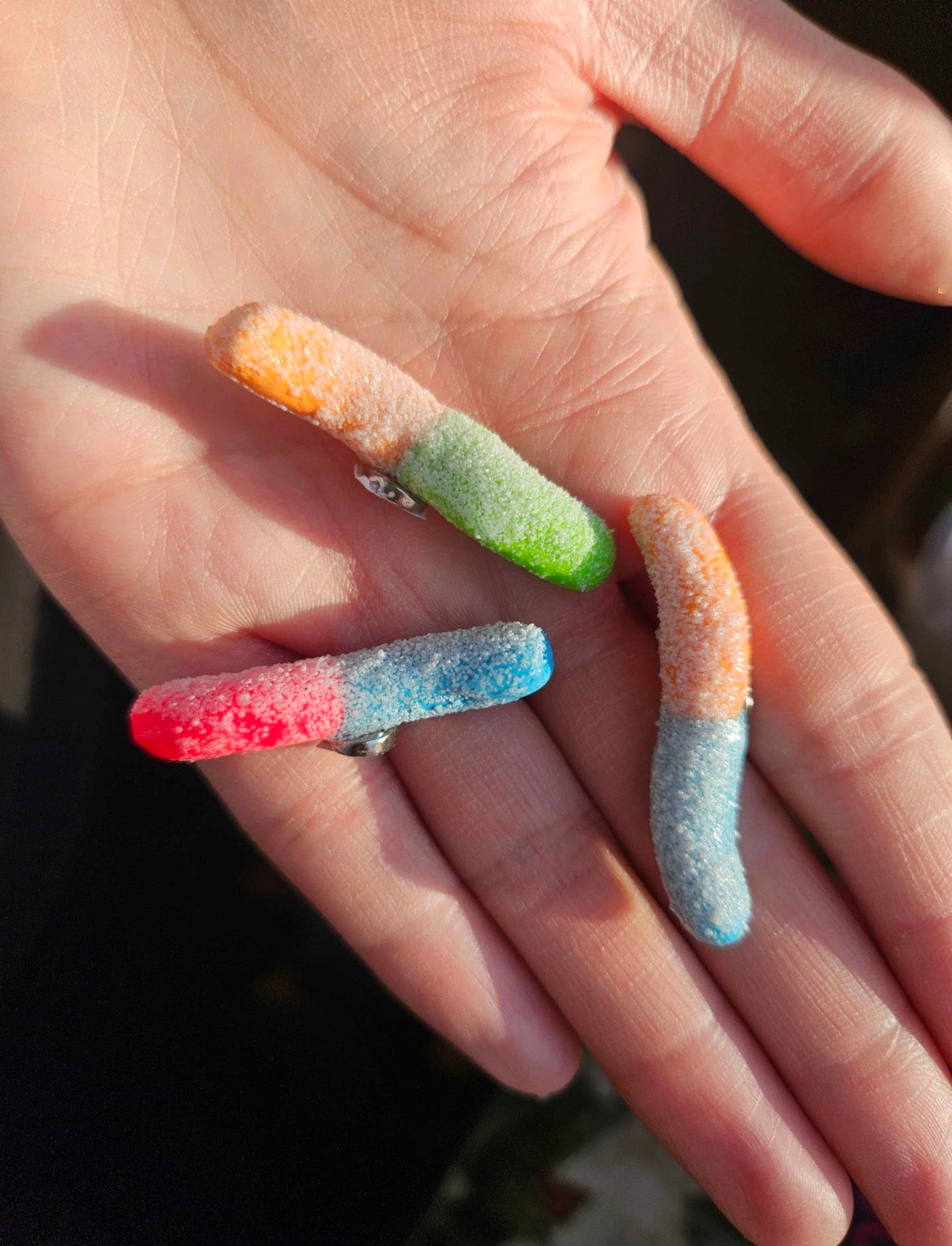 Sour Gummy Worm Magnets
