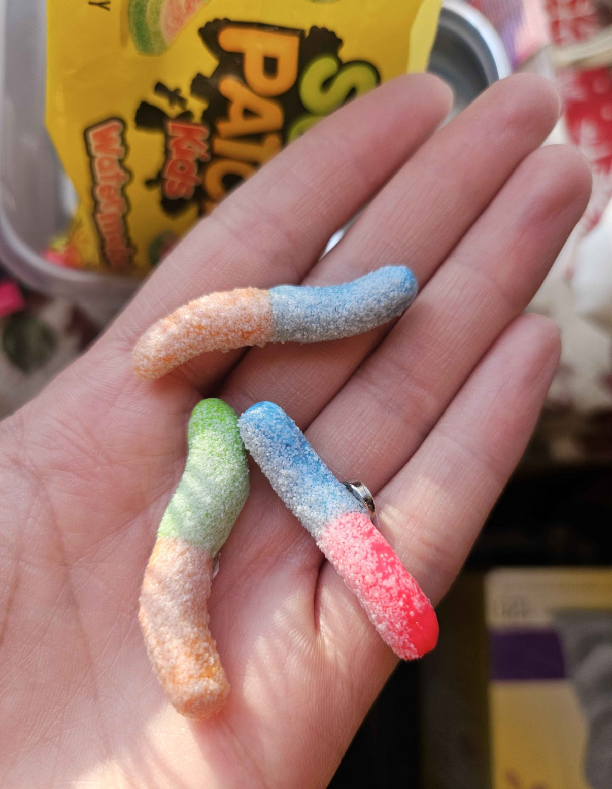 Sour Gummy Worm Magnets