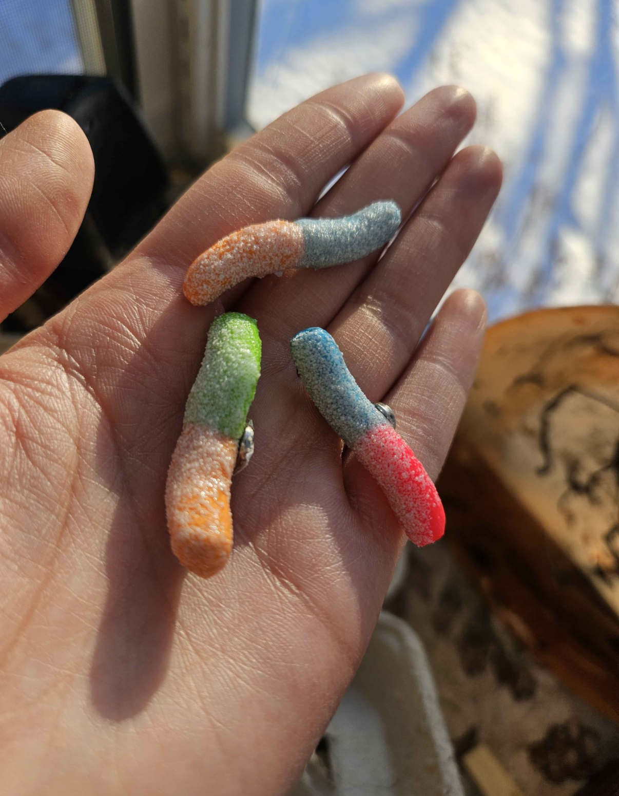 Sour Gummy Worm Magnets