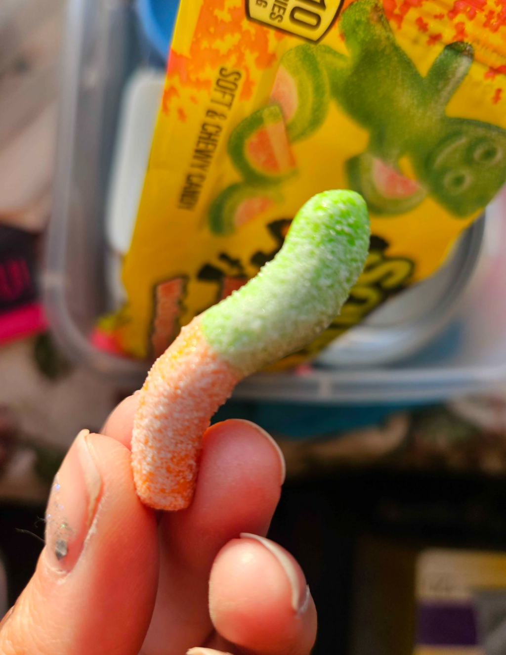 Sour Gummy Worm Magnets