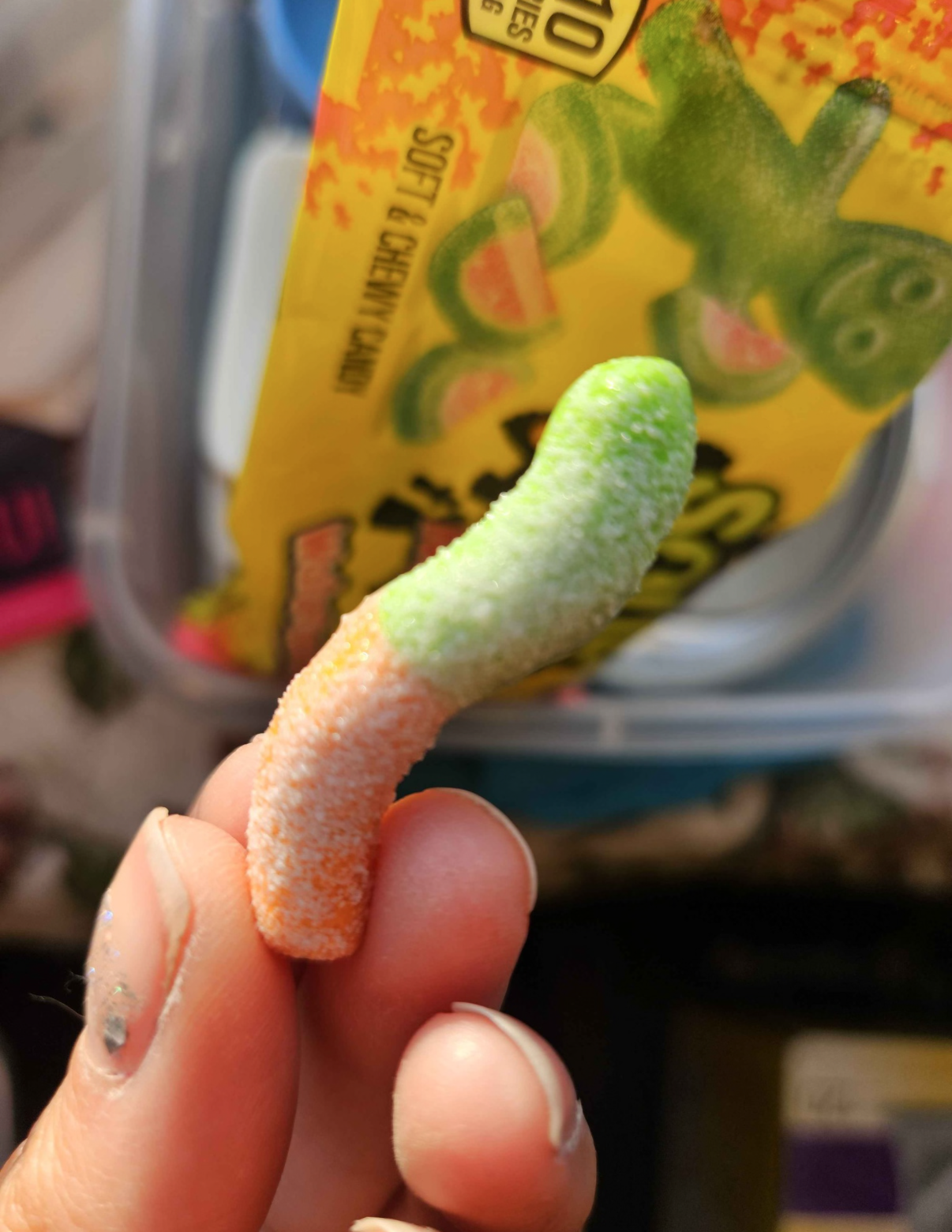 Sour Gummy Worm Magnets