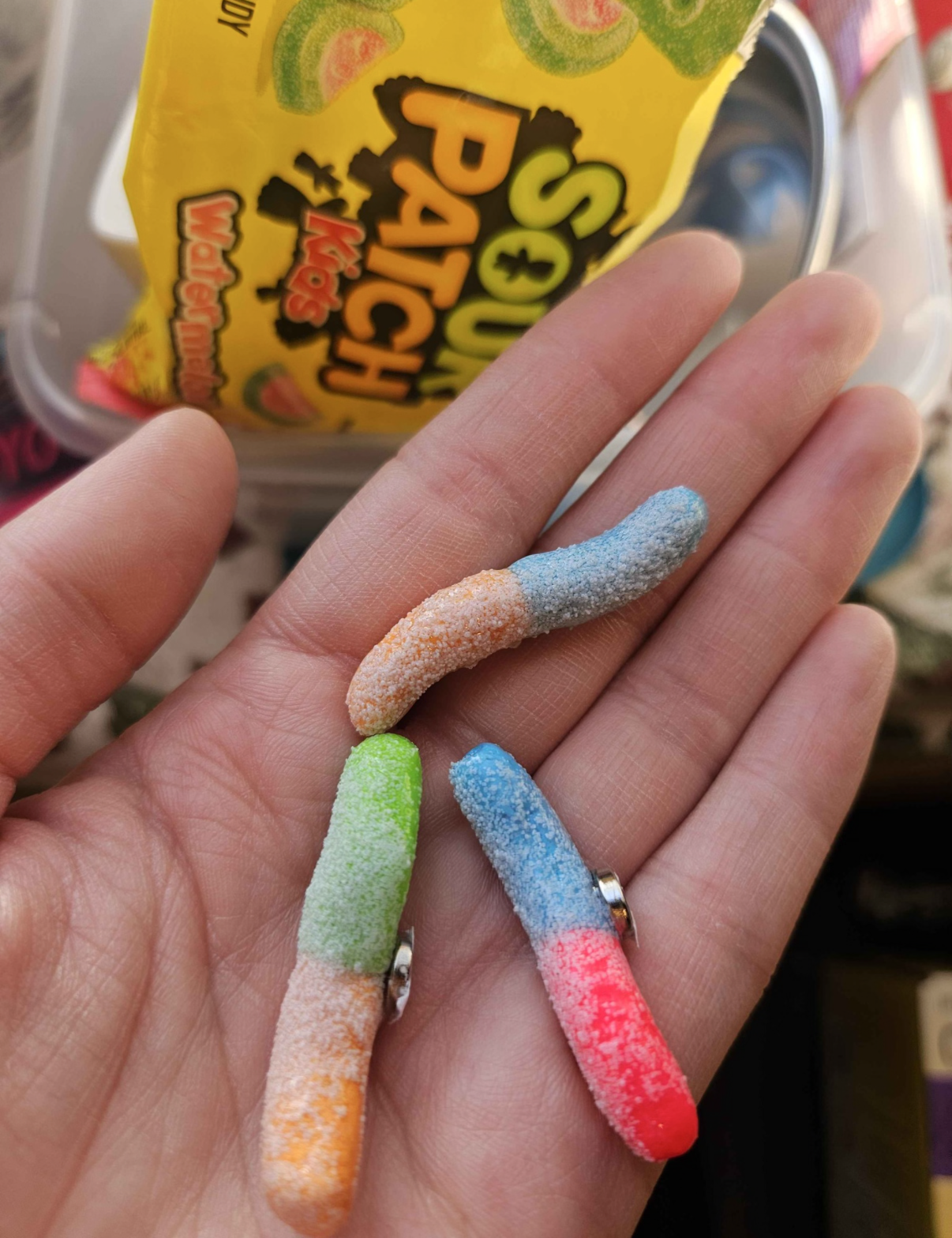 Sour Gummy Worm Magnets