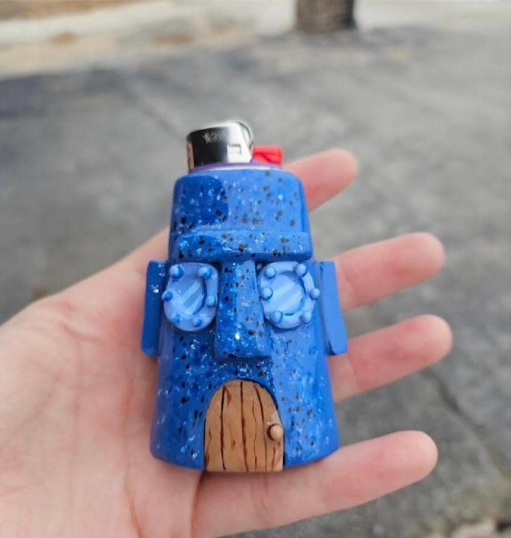Squidward's House lighter case