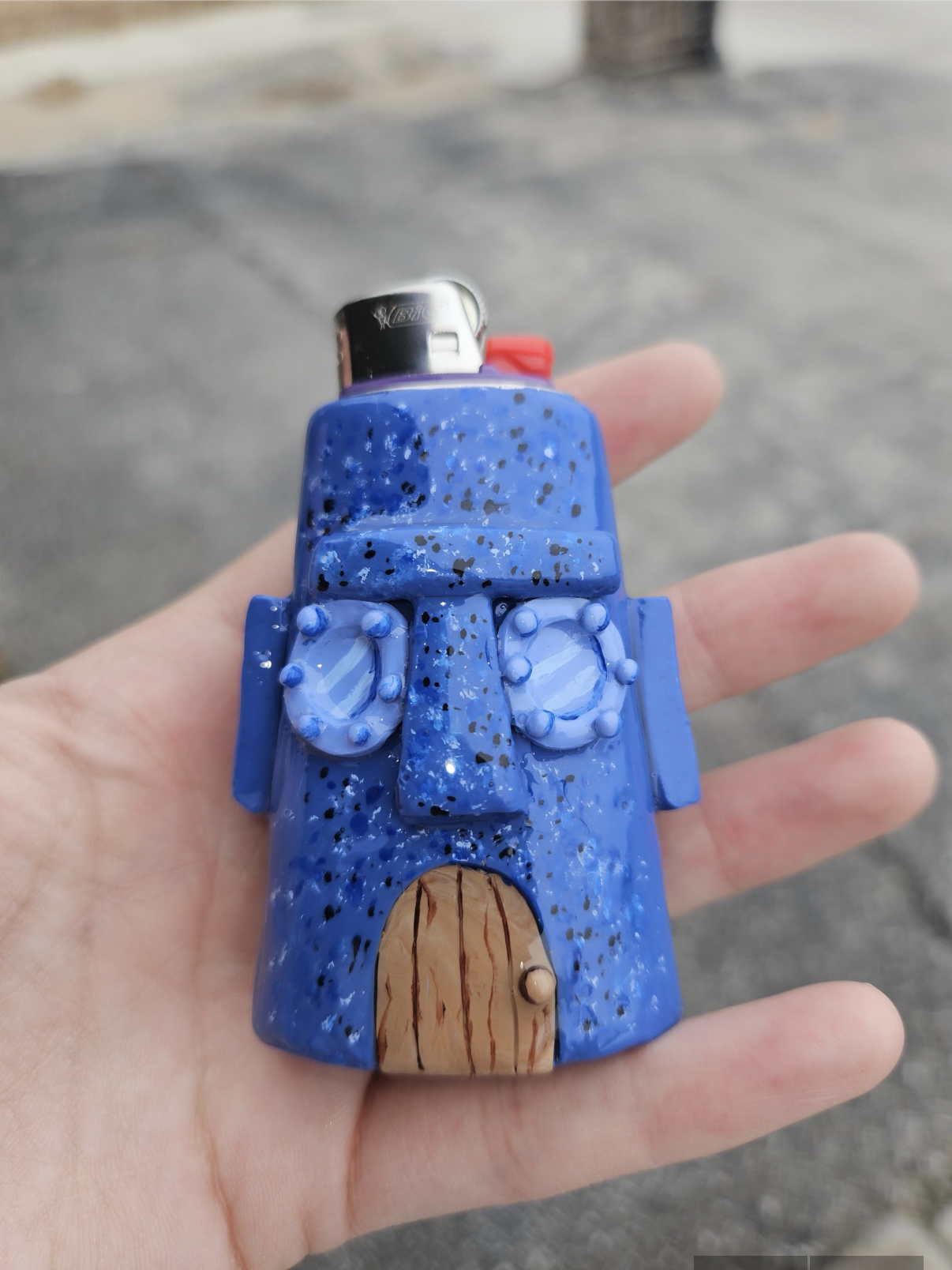 Squidward's House lighter case