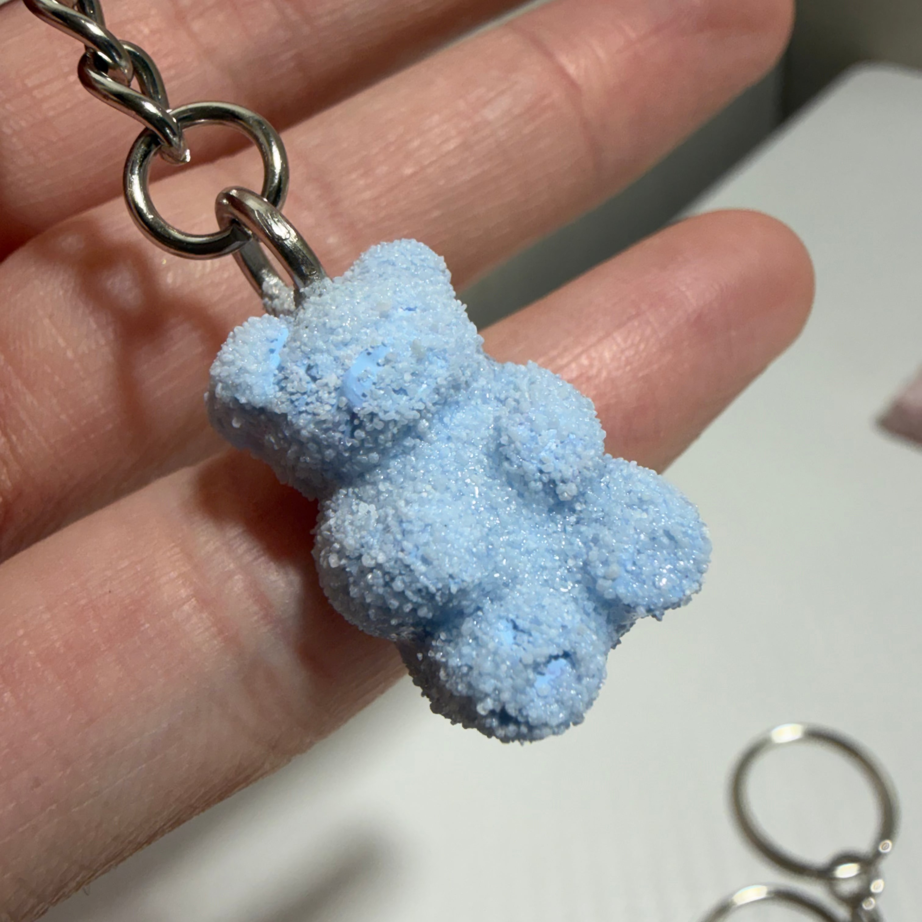 Sour Gummy Bear Keychain