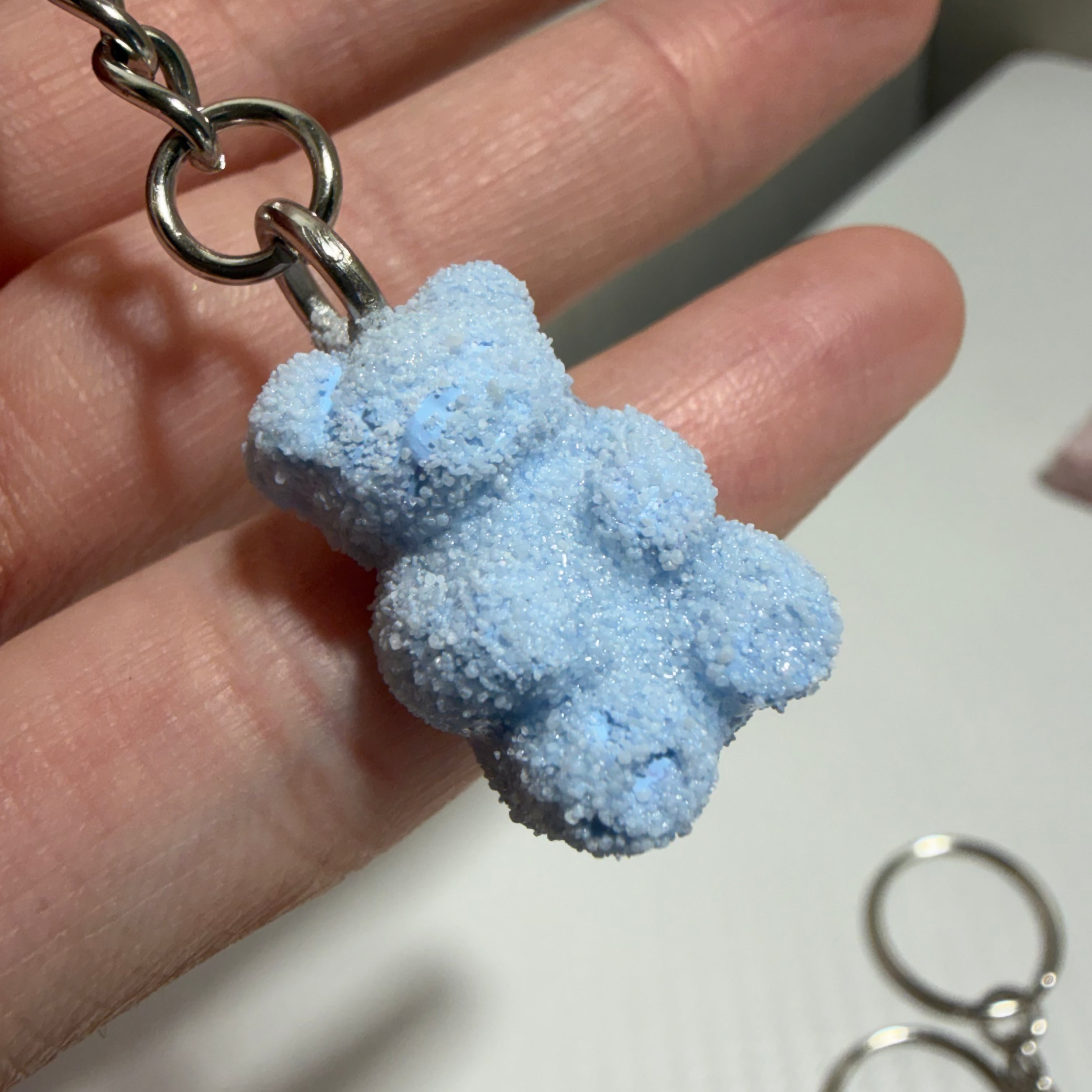 Sour Gummy Bear Keychain