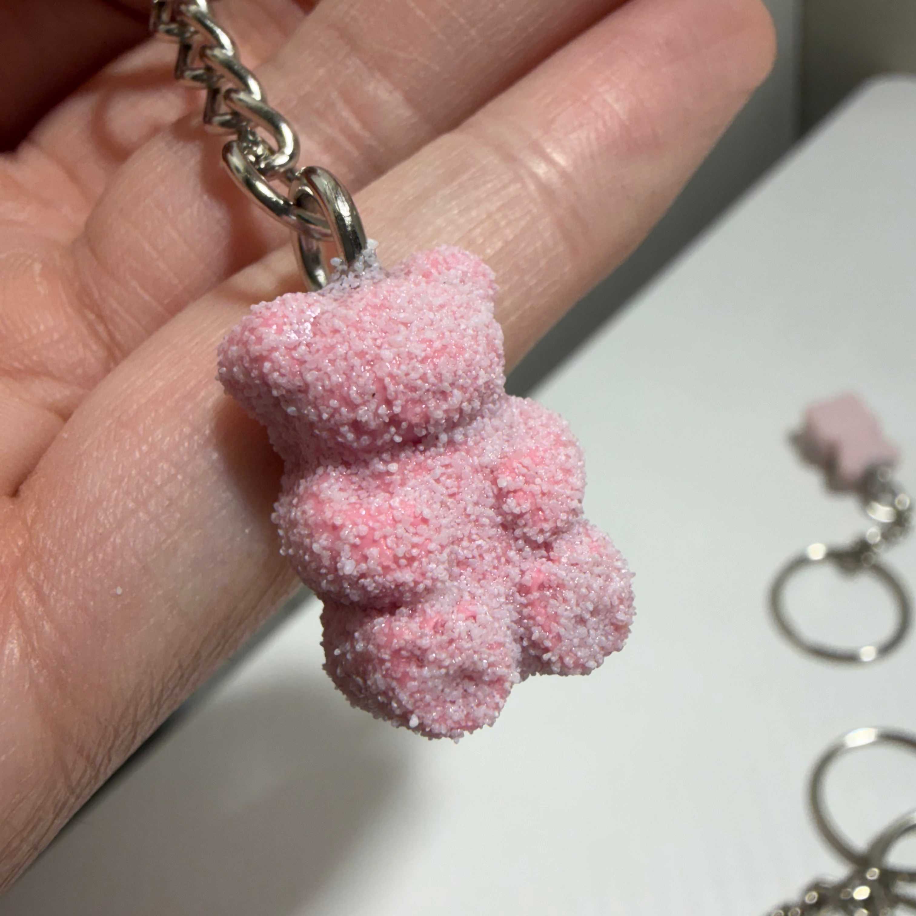 Sour Gummy Bear Keychain