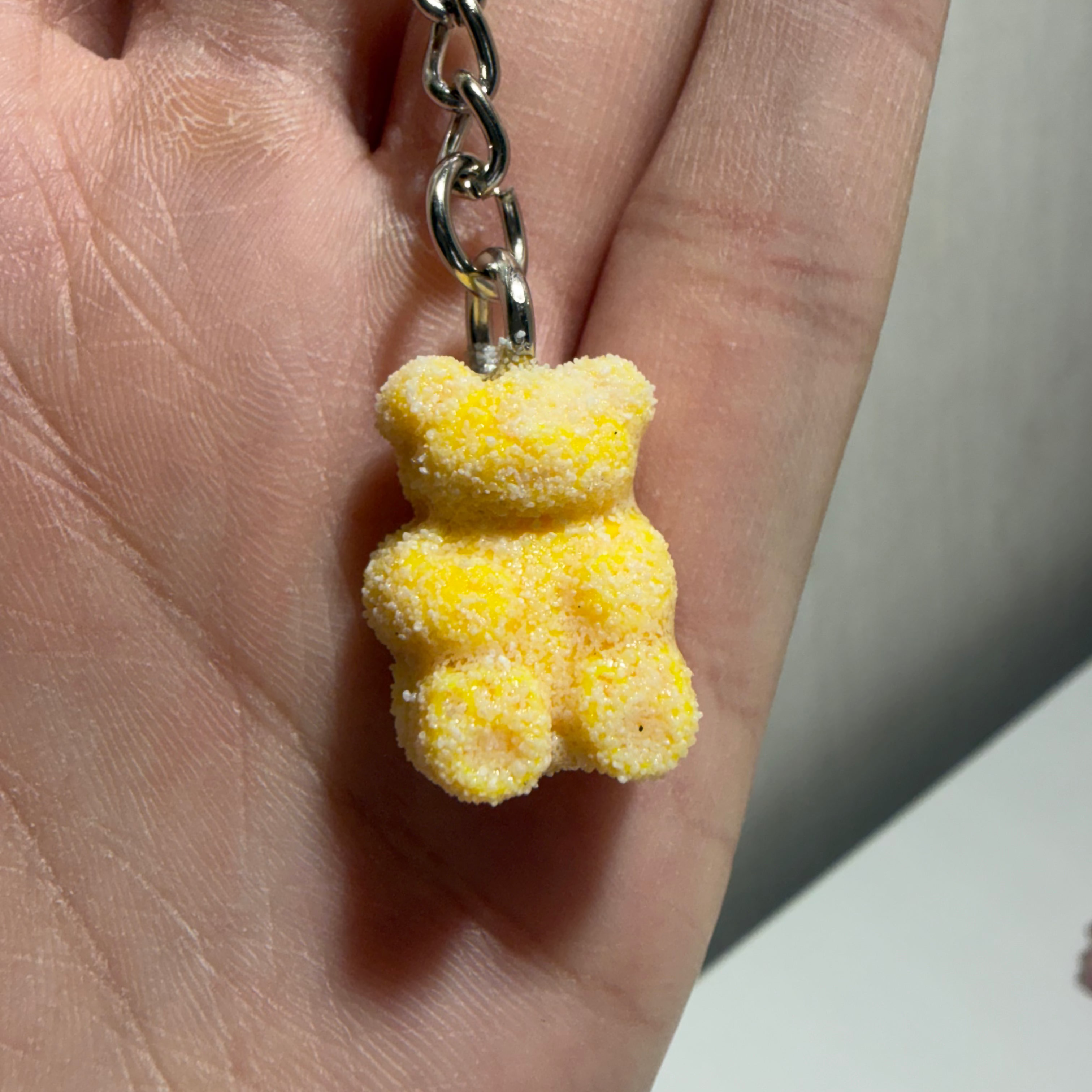 Sour Gummy Bear Keychain
