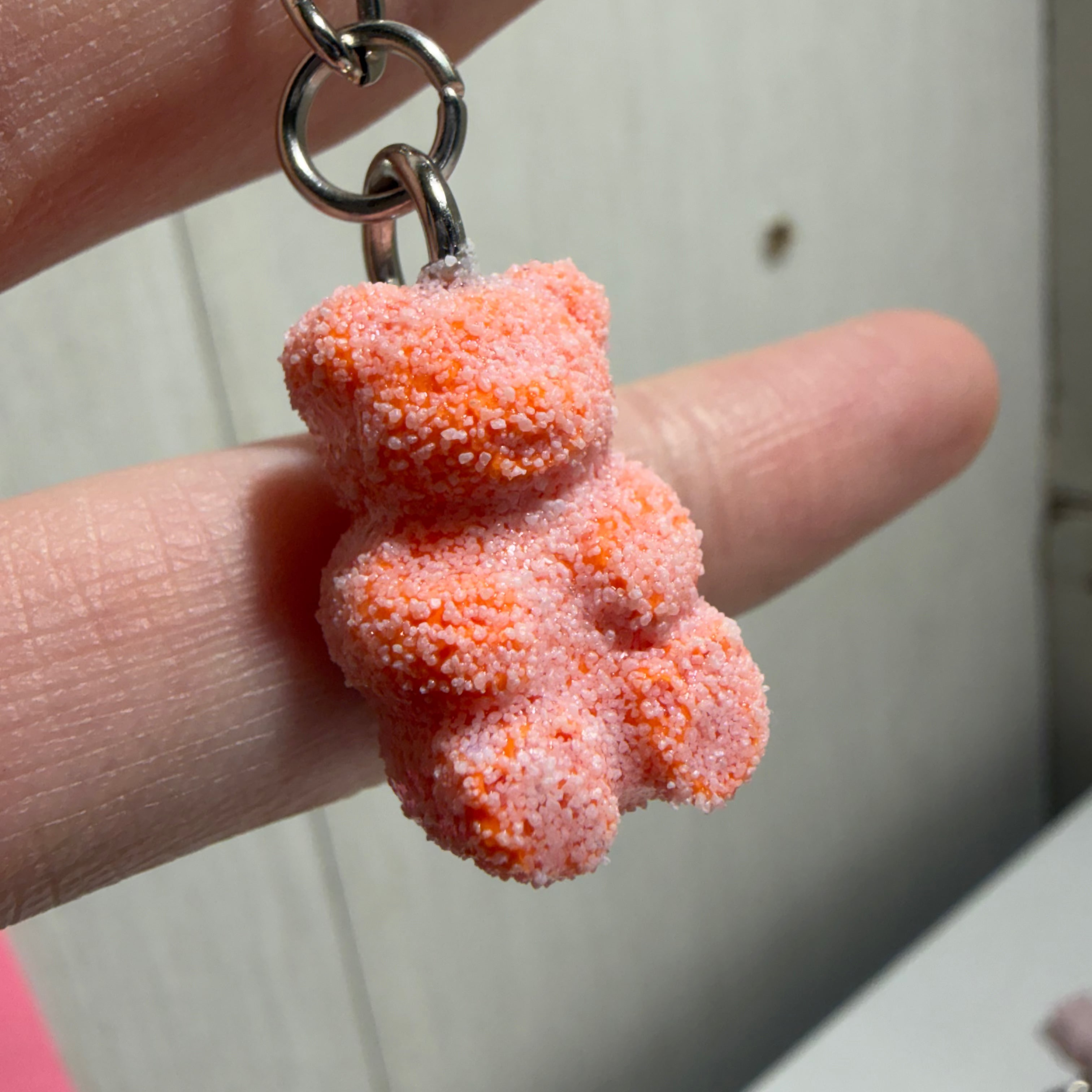 Sour Gummy Bear Keychain