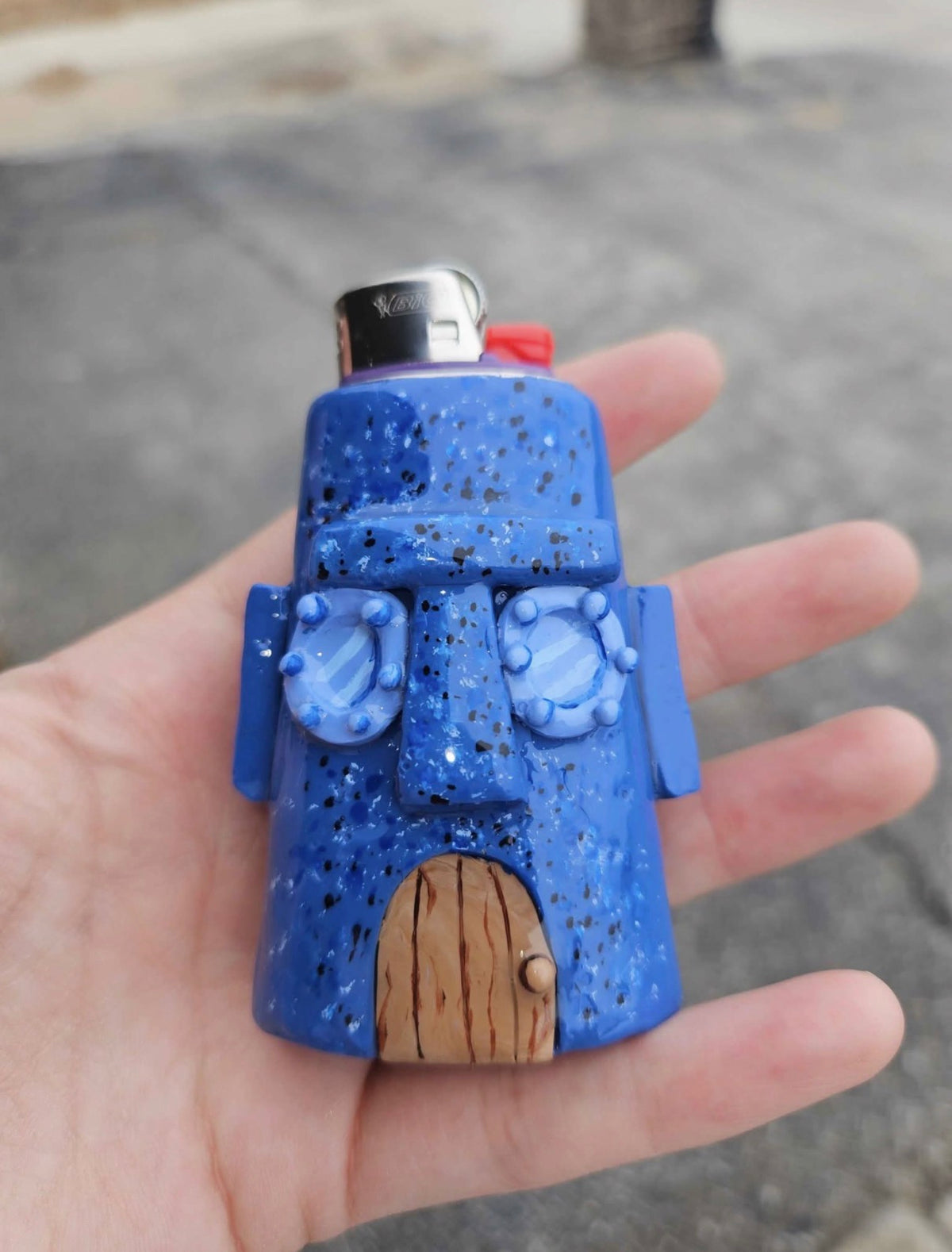 Squidward's House Lighter Case